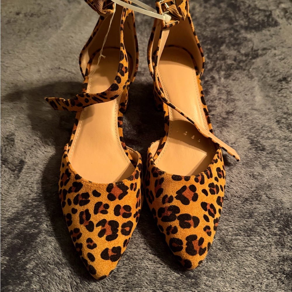 ZBY Leopard Print Women's Shoes